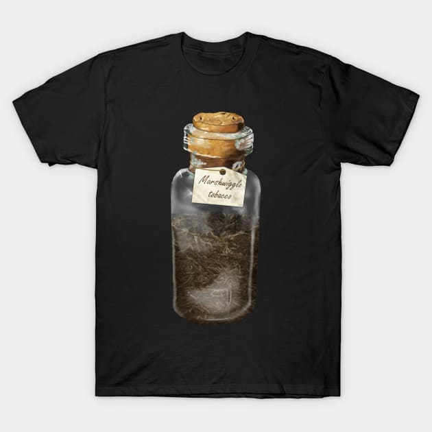 Marshwiggle Tobacco T-Shirt by drawnexplore